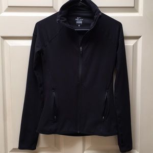 NIKE dri-fit front zip jacket
